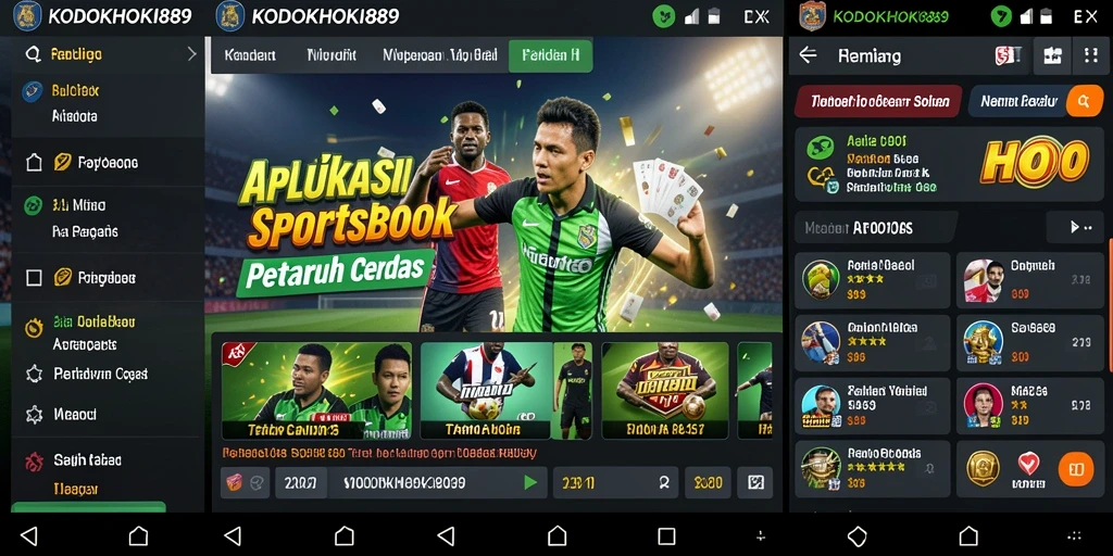Tampilan gameplay KODOKHOKI889 yang menarik untuk taruhan olahraga.