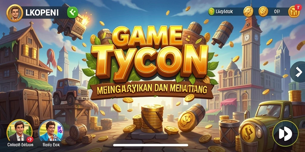 Tampilan gameplay menarik dari LKOPEN yang menantang dan menyenangkan.