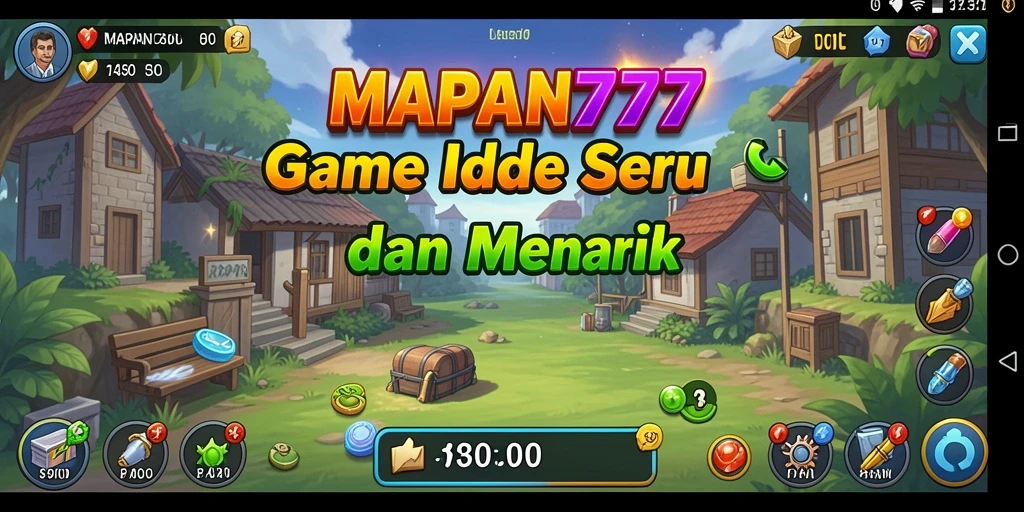 Tampilan gameplay seru dari MAPAN777 dengan elemen Idle yang menarik.