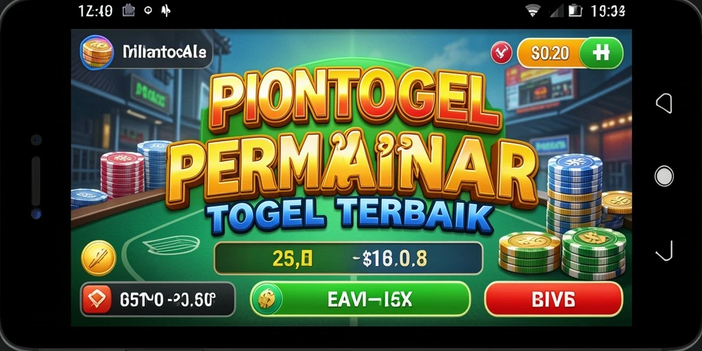 Tampilan gameplay PIONTOGEL yang menarik dan interaktif.
